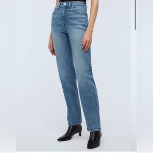 Madewell 90s Straight Leg Jeans - Classic Blue